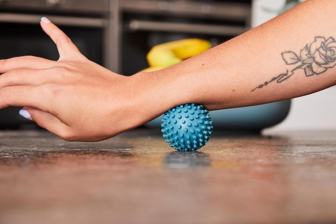 Acupressure Massage Ball, Blue, No Color, large image number 7