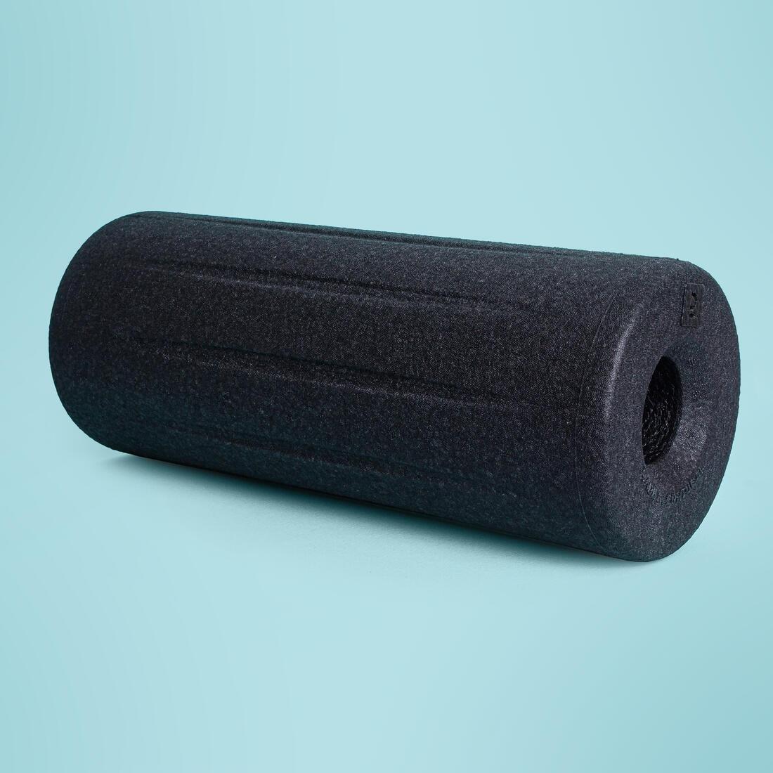 Smooth Foam Roller, Black, No Color, large image number 2