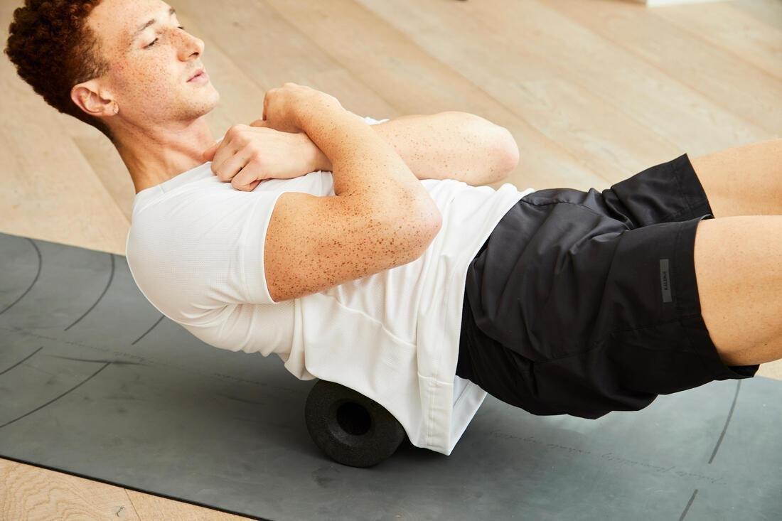 Smooth Foam Roller, Black, No Color, large image number 6
