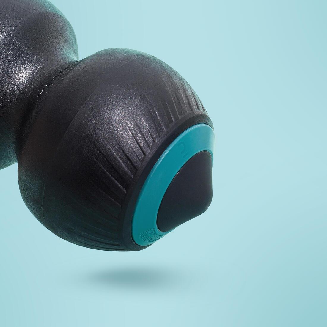 Double Vibrating Massage Ball, Mini-Vibrating Roller, Black, No Color, large image number 2