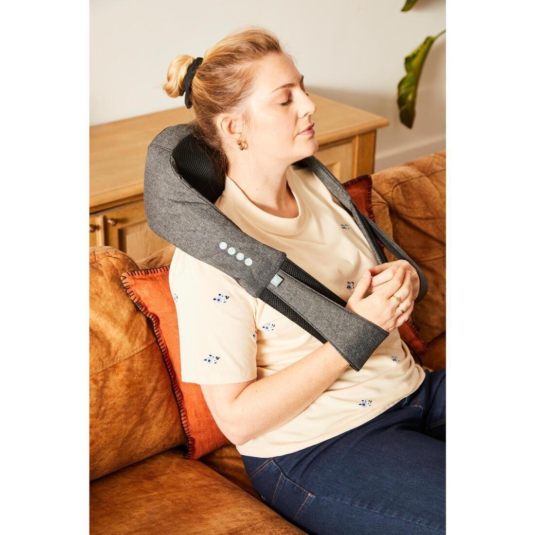 Electric Massage Belt, Black, No Color, large image number 3