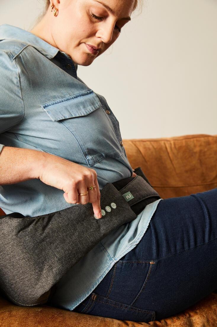 Electric Massage Belt, Black, No Color, medium