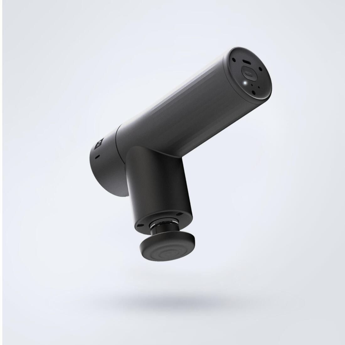 Mini Massage Gun, Black, No Color, large image number 3