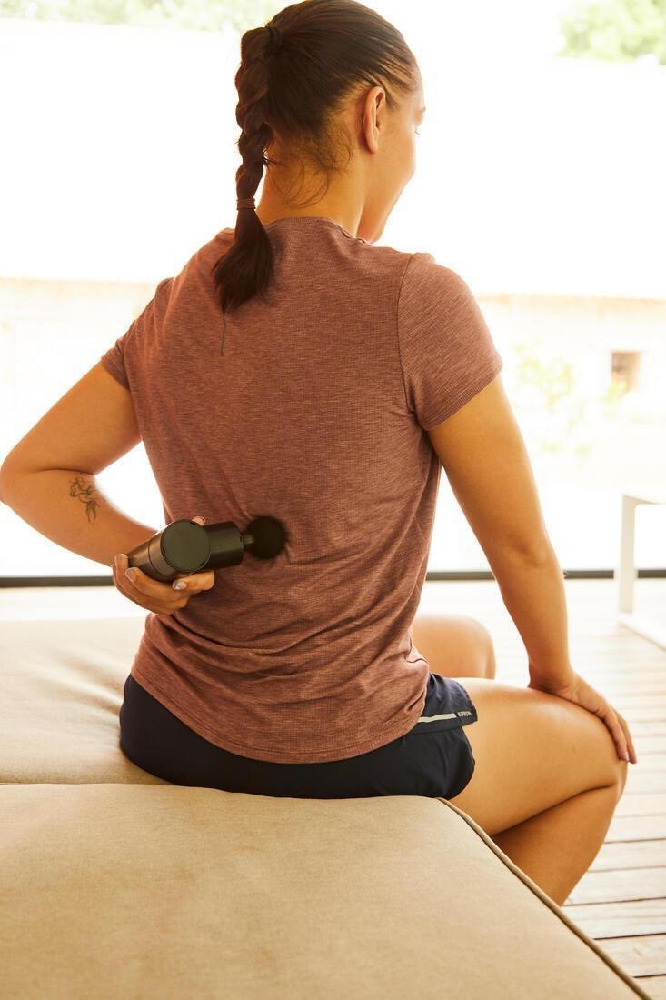 Mini Massage Gun, Black, No Color, large image number 6