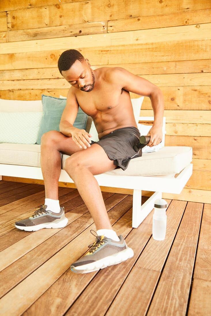 Mini Massage Gun, Black, No Color, large image number 10