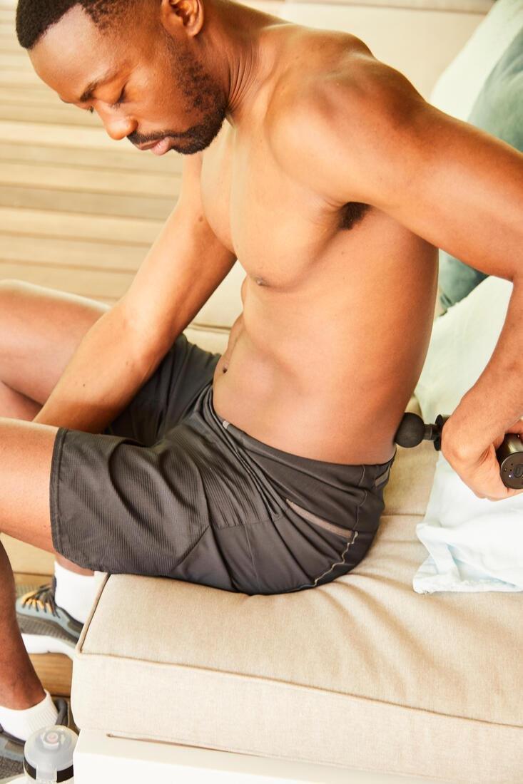 Mini Massage Gun, Black, No Color, large image number 11