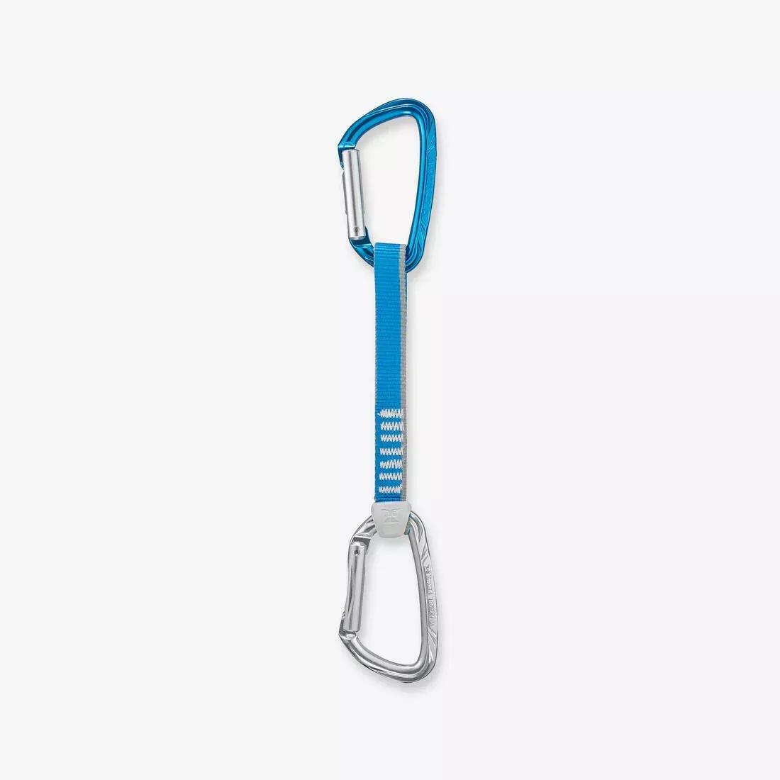 DEFAULT Climbing and Mountaineering Quickdraw - Rocky M Polished 17cm, , medium