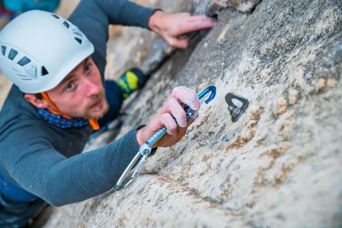 DEFAULT Climbing and Mountaineering Quickdraw - Rocky M Polished 17cm, No Color, large image number 7