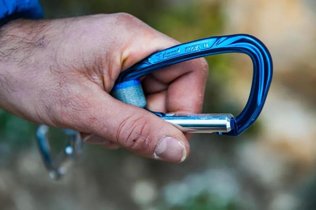 DEFAULT Climbing and Mountaineering Quickdraw - Rocky M Polished 17cm, No Color, large image number 14