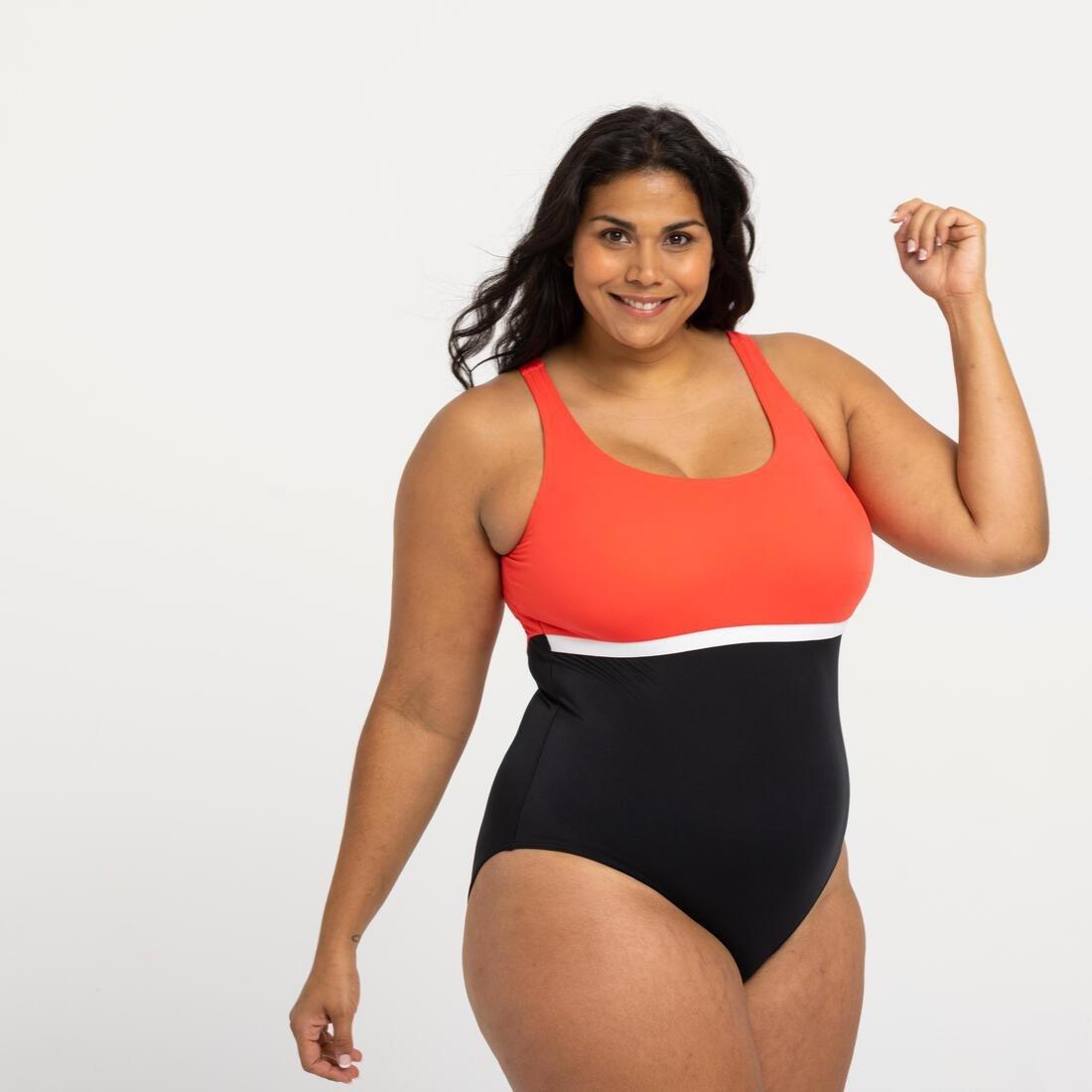 Women 1-Piece Swimsuit, Grey, , large image number 12
