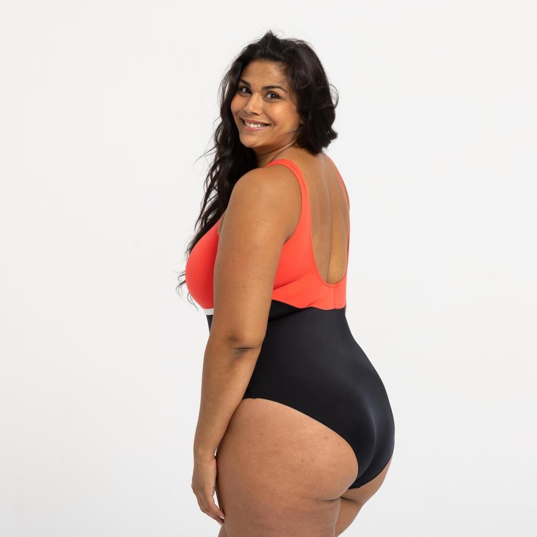 Women 1-Piece Swimsuit, Grey, No Color, large image number 14