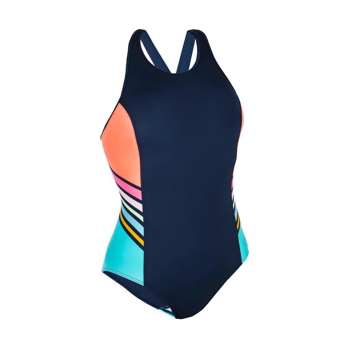 Women One-Piece Swimsuit - Vega Light Race, Navy, No Color, large image number 6