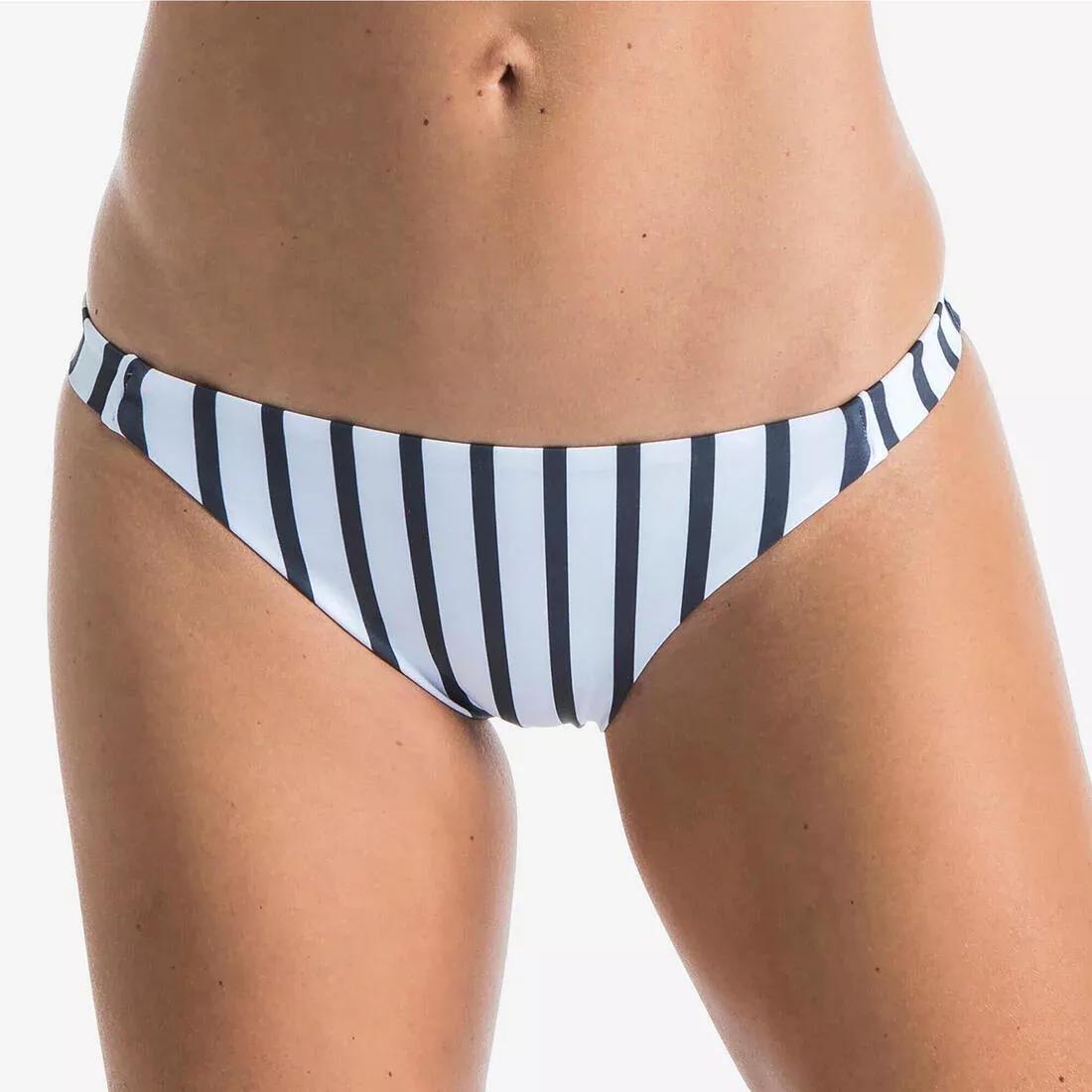 Women Classic Swimsuit Bottoms - With Thin Edges Aly Marin, White, , medium
