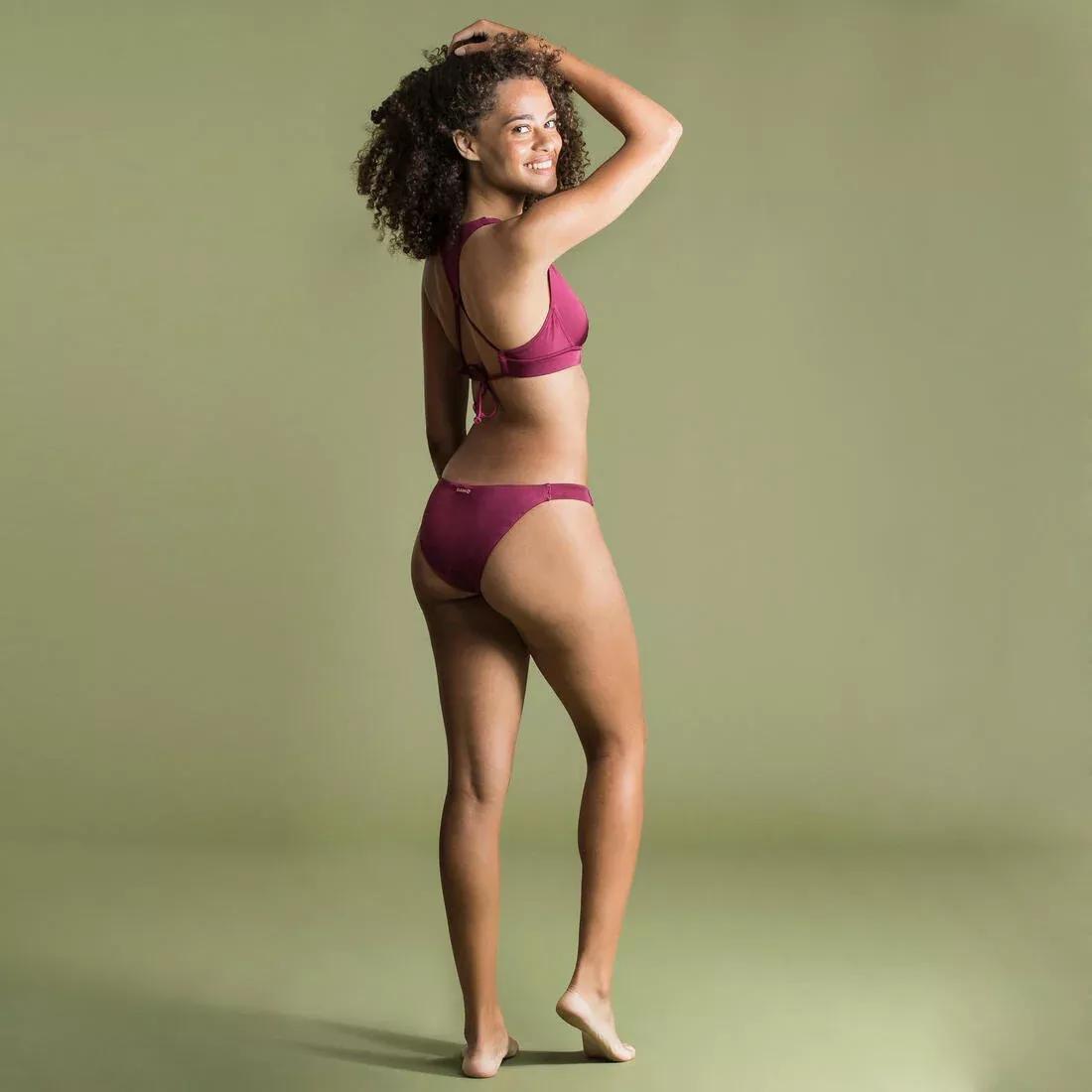 Women Classic Swimsuit Bottoms - With Thin Edges Aly Marin, Purple, No Color, large image number 3