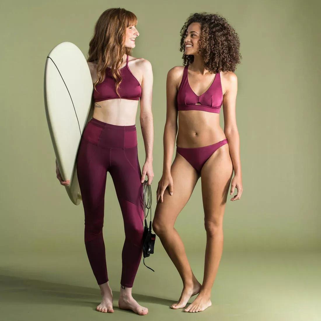 Women Classic Swimsuit Bottoms - With Thin Edges Aly Marin, Purple, , large image number 5