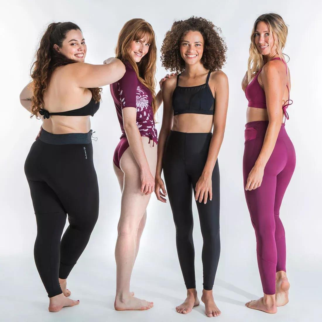 Women Classic Swimsuit Bottoms - With Thin Edges Aly Marin, Purple, , large image number 8