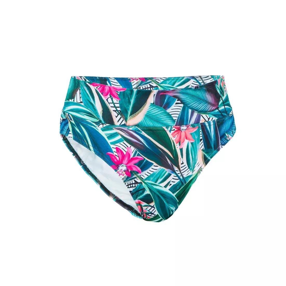 Women Surfing High-Waisted Body-Shaping Swimsuit Bottoms Nora, Blue, , large image number 10