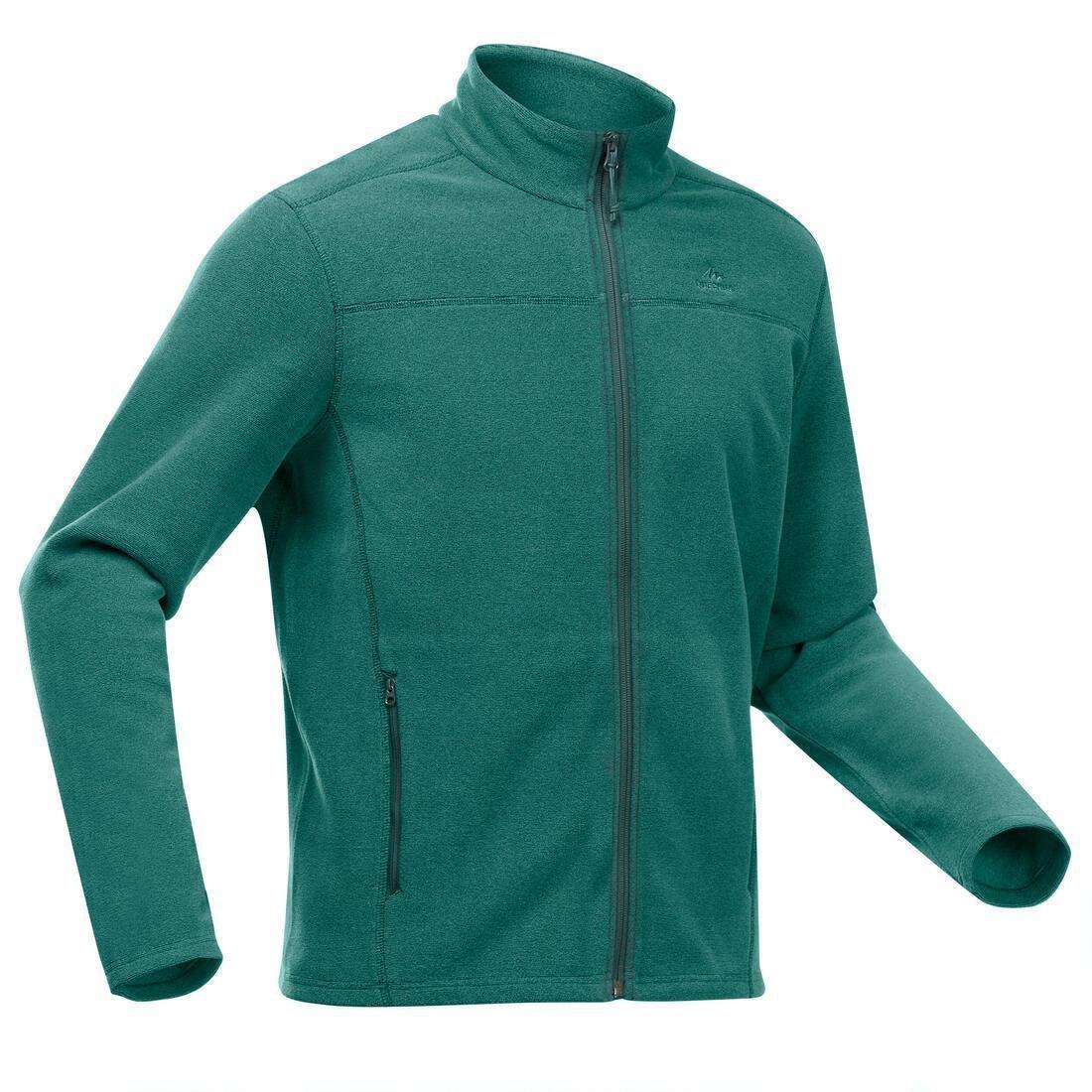 Mens Hiking Fleece Jacket Mh120, Navy Blue, , large image number 10
