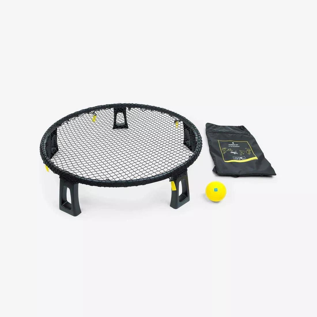 Roundnet Set - Recycled, Black, No Color, large image number 0