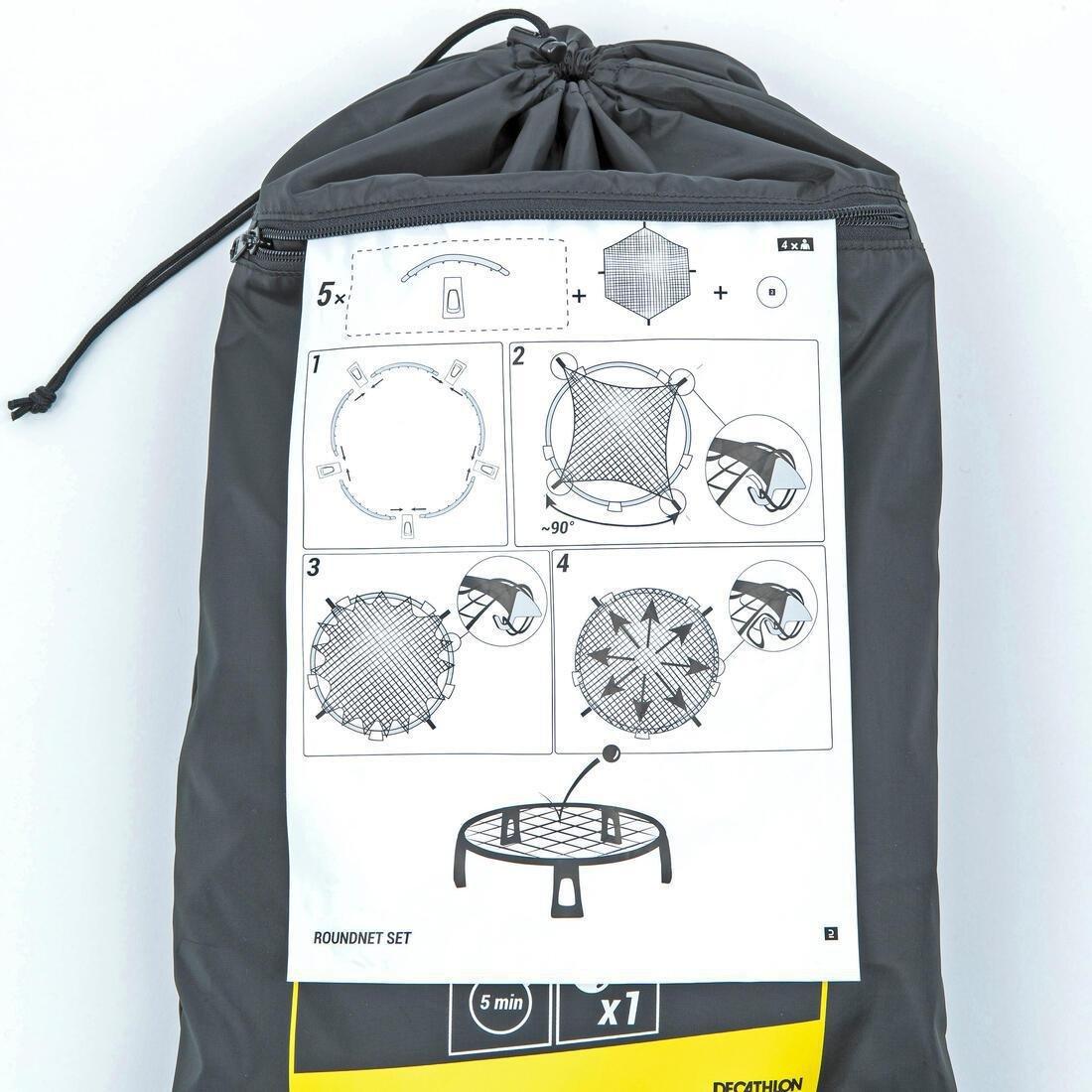 Roundnet Set - Recycled, Black, No Color, large image number 8