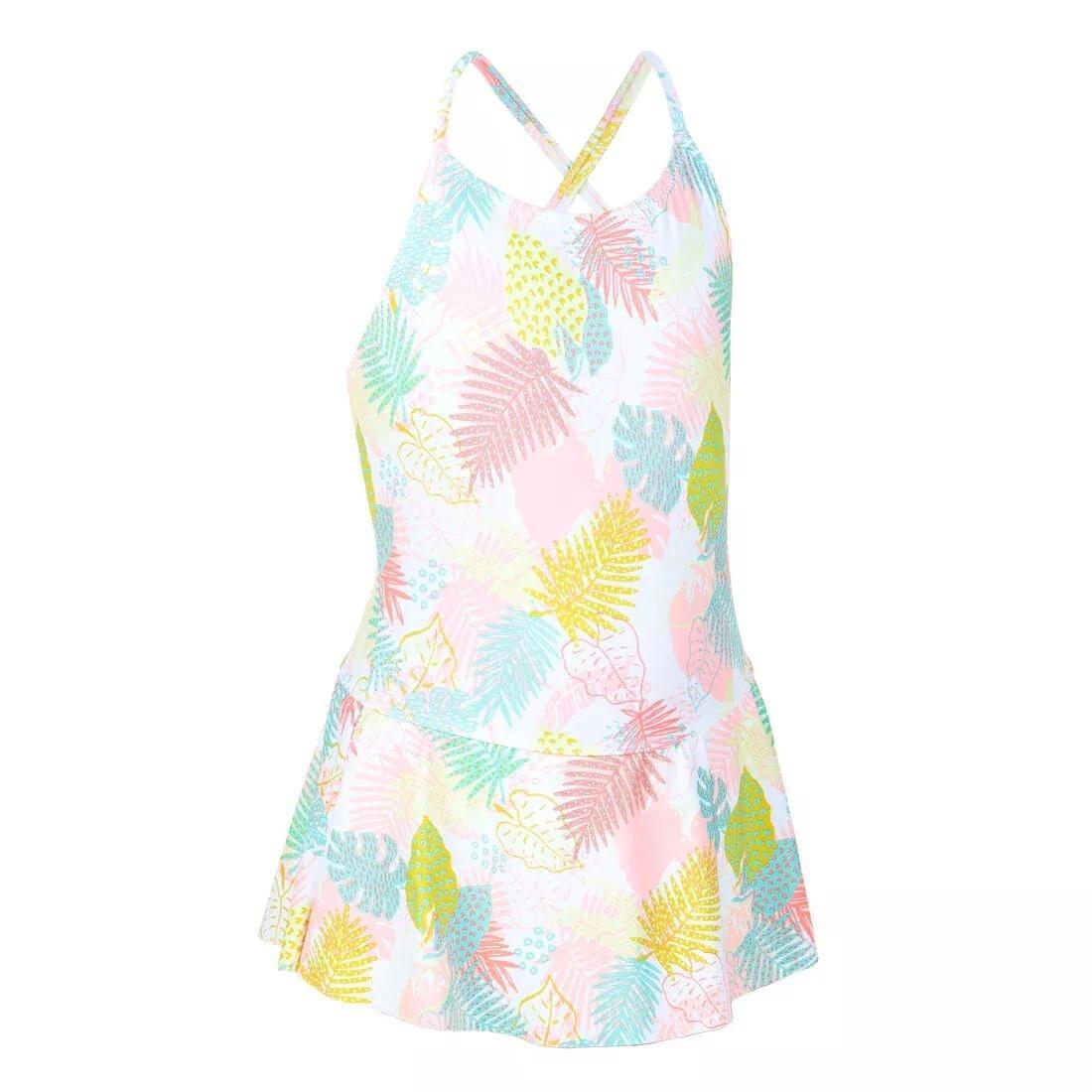 Kids Girls Swimming One-Piece Swimsuit - Lila All Omi 100, Navy, , large image number 6