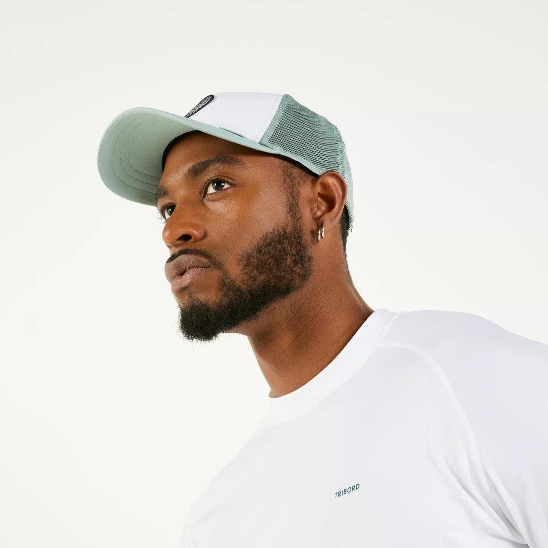FROZEN GREEN Adults' Sailing Cap 500, No Color, large image number 1