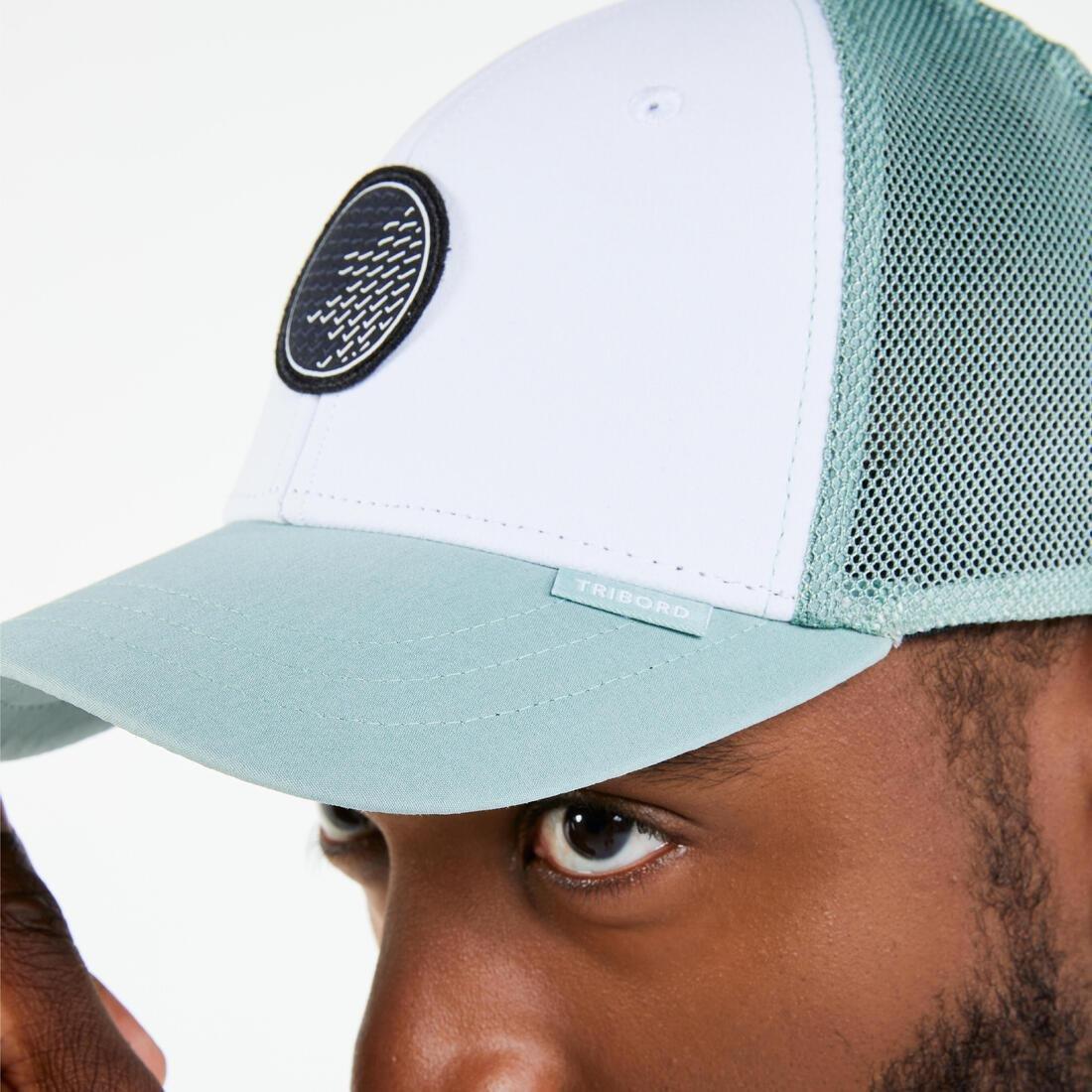 FROZEN GREEN Adult Sailing Cap 500 lavender, No Color, large image number 3