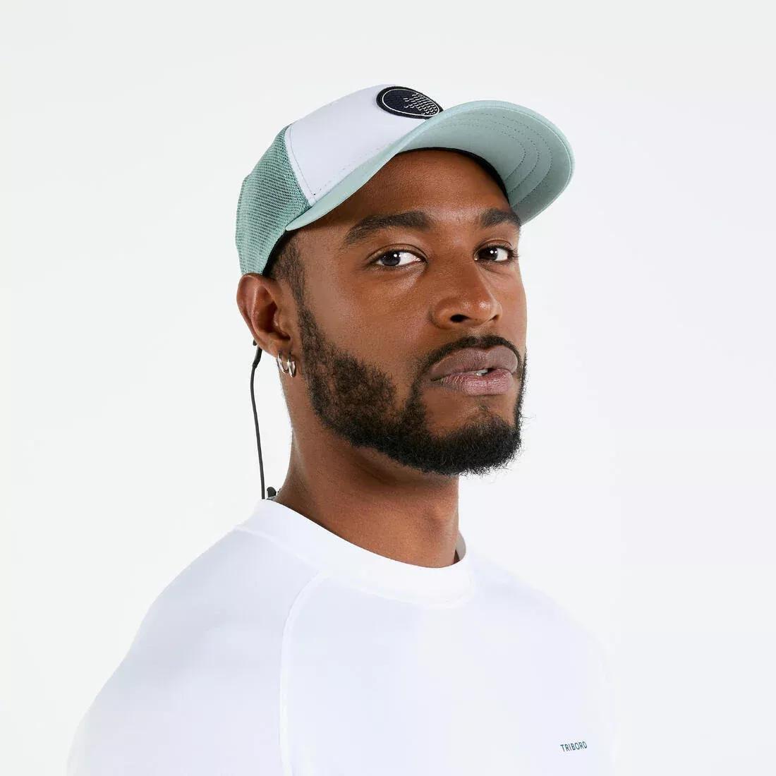 FROZEN GREEN Adults' Sailing Cap 500, No Color, large image number 9