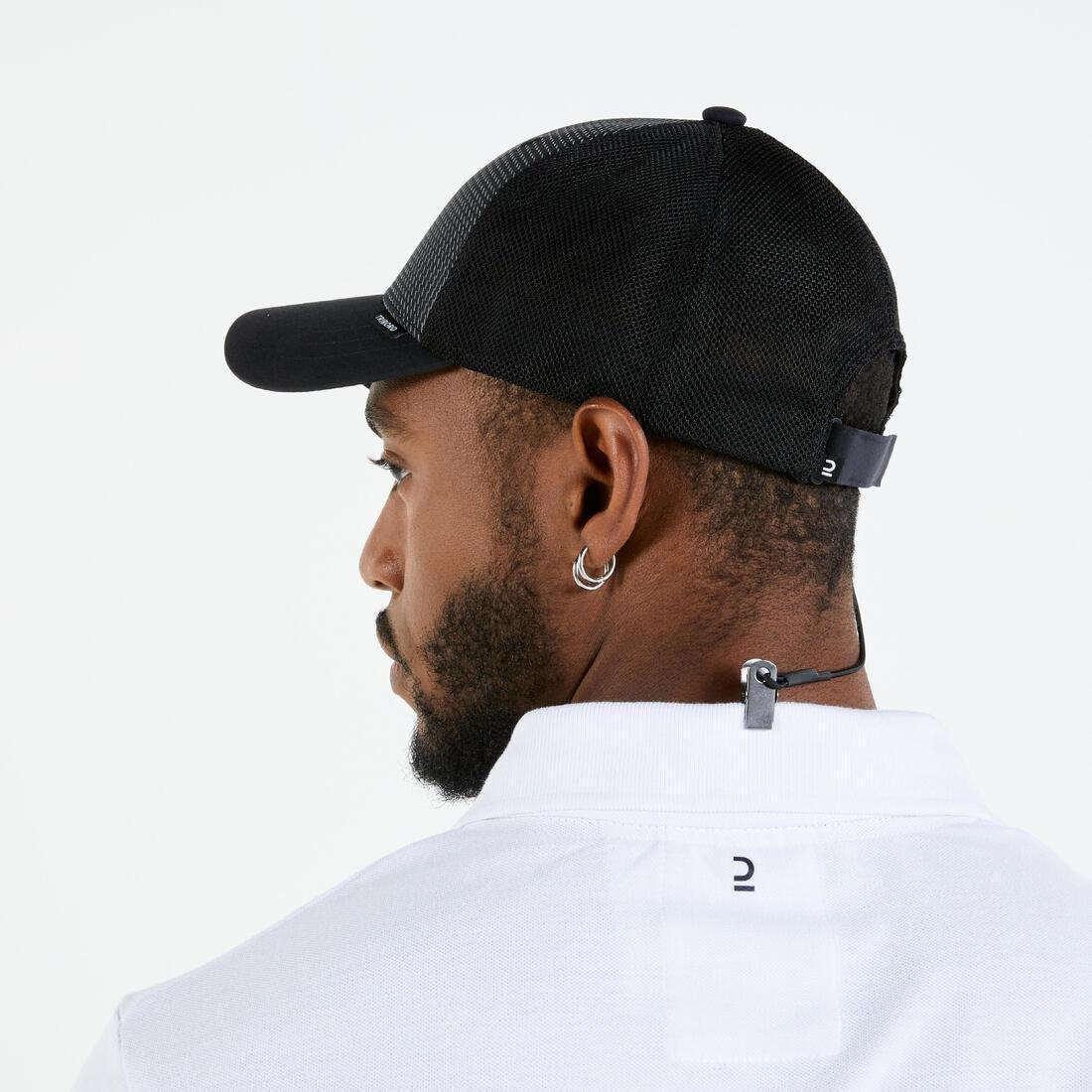 BLACK Adults' Sailing Cap 500, No Color, large image number 3