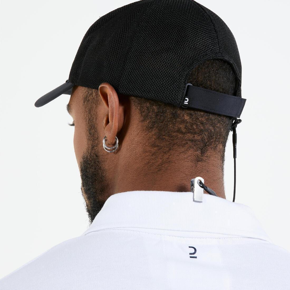 BLACK Adults' Sailing Cap 500, No Color, large image number 4