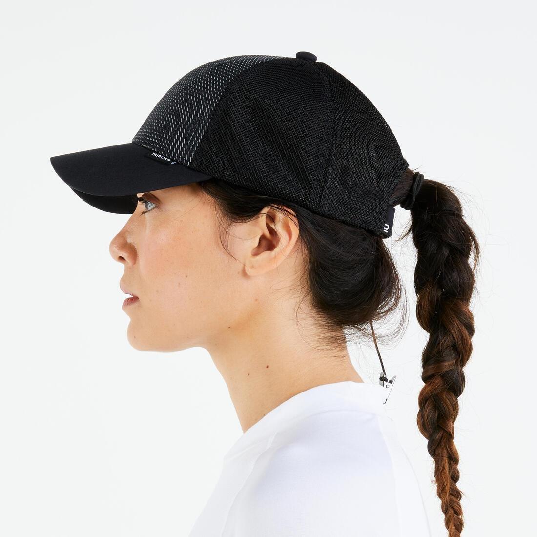 BLACK Adults' Sailing Cap 500, No Color, large image number 6