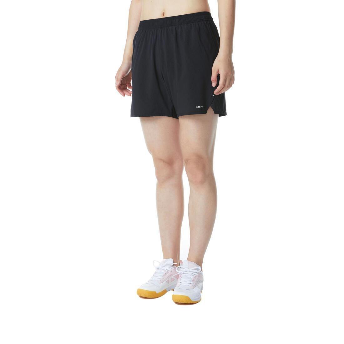Women Badminton Short - 560, Black, No Color, large image number 10