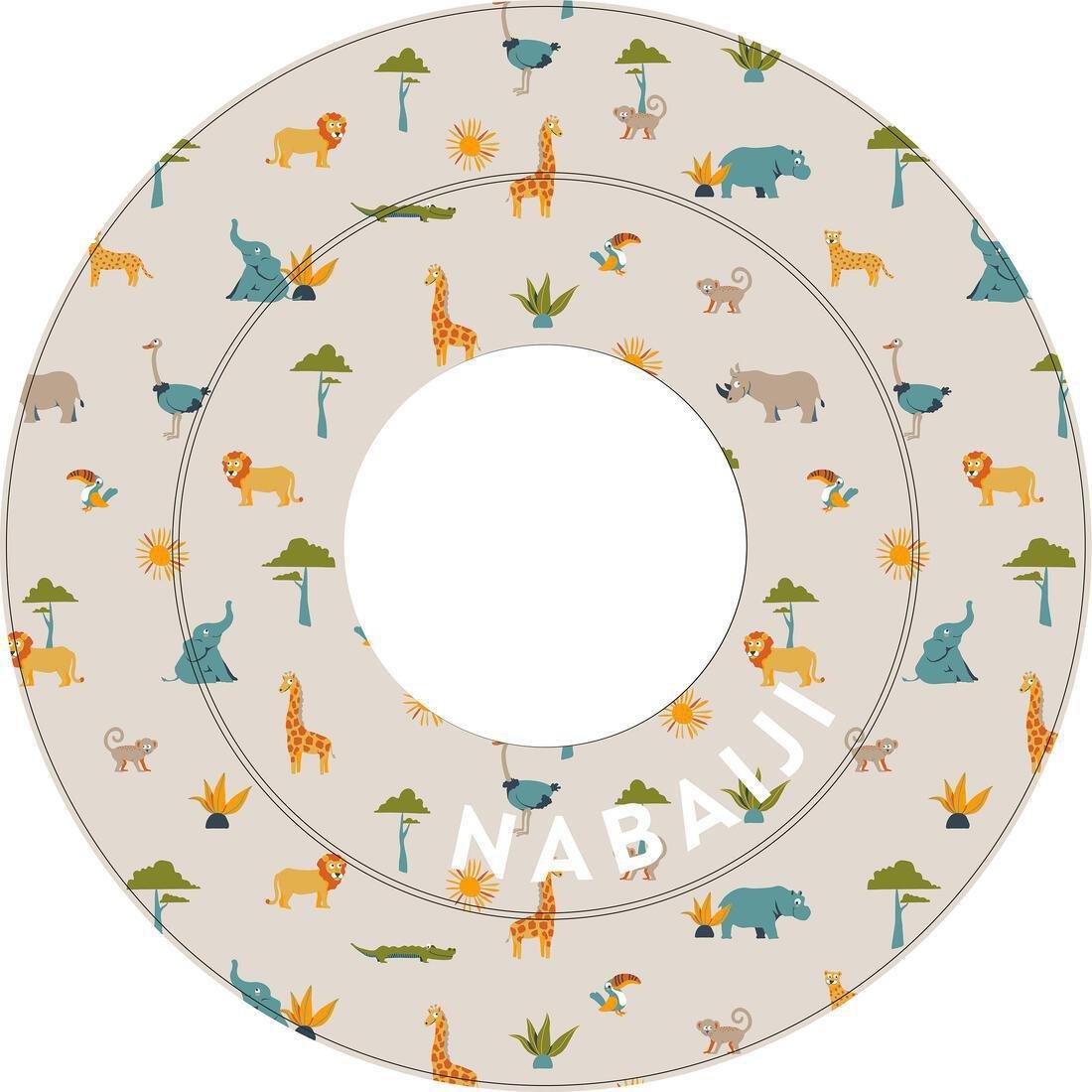 Swimming Inflatable 51 Cm Pool Ring For Kids Aged 3-6, Grey, No Color, large image number 8