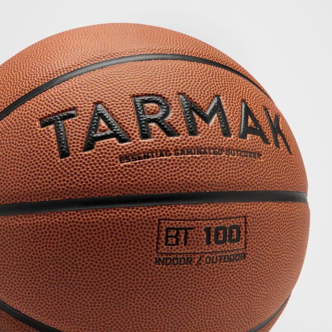 Size 7 Basketball - Bt100 For Ages 13 And Up, Orange, No Color, large image number 1