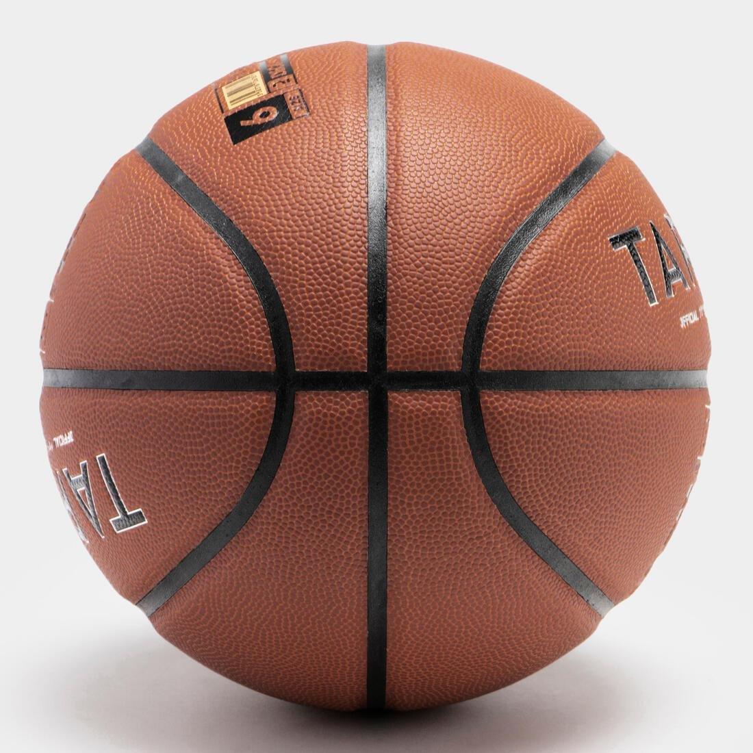 Size 6 Fiba Basketball - Bt500 Touch, Orange, No Color, large image number 2