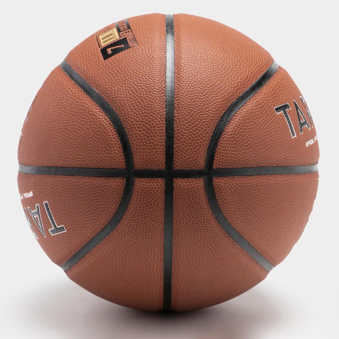 Unisex Basketball - Bt500, Brown, No Color, large image number 1