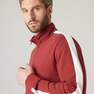 DOMYOS - Men's Zip-Up Fitness Sweatshirt 500 - Green/Glacier, Linen