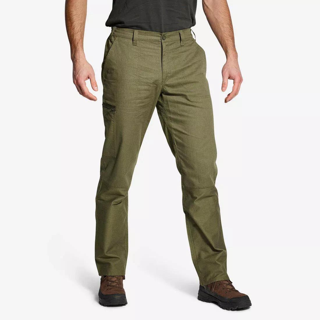 Strong Trousers - Steppe 100, Khaki, 5401_000, large image number 0