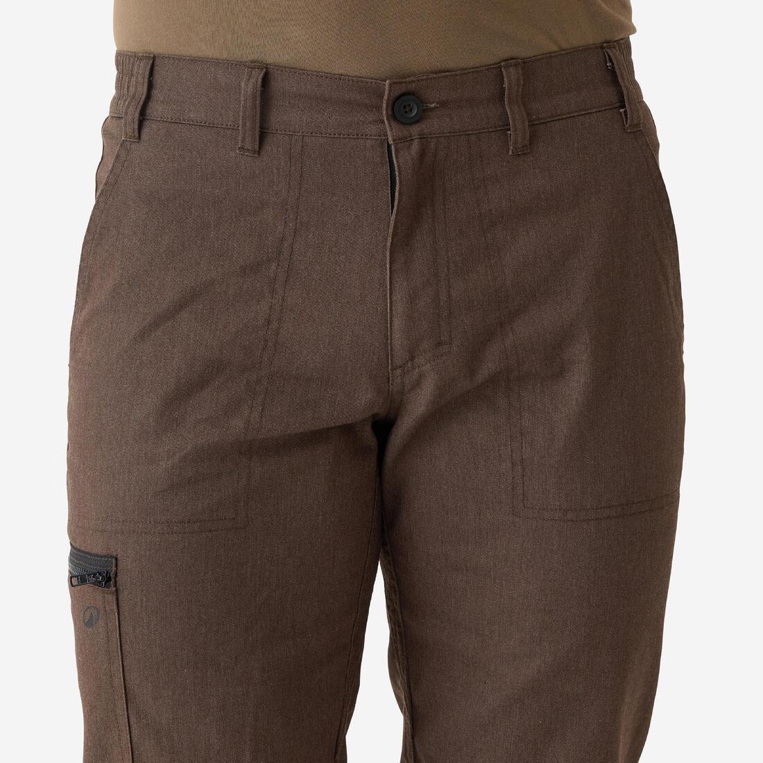 Strong Trousers - Steppe 100, Khaki, 5401_000, medium
