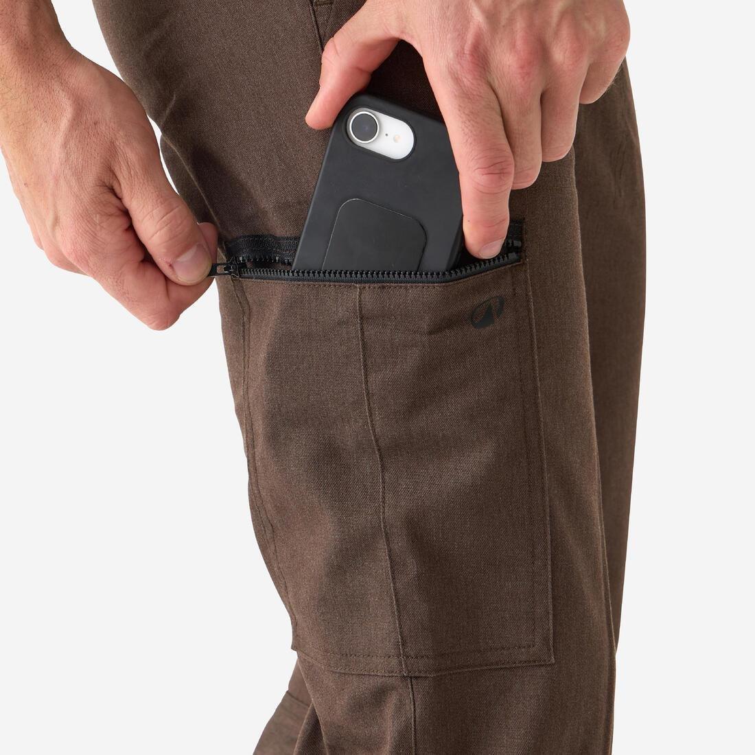 Strong Trousers - Steppe 100, Khaki, 5401_000, large image number 5