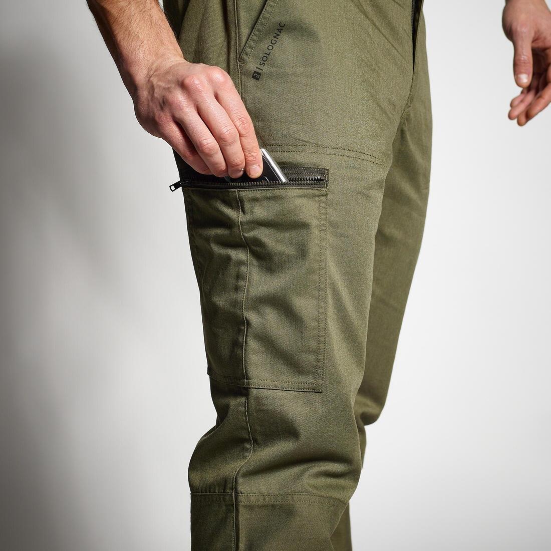 Strong Trousers - Steppe 100, Khaki, 5401_000, large image number 12