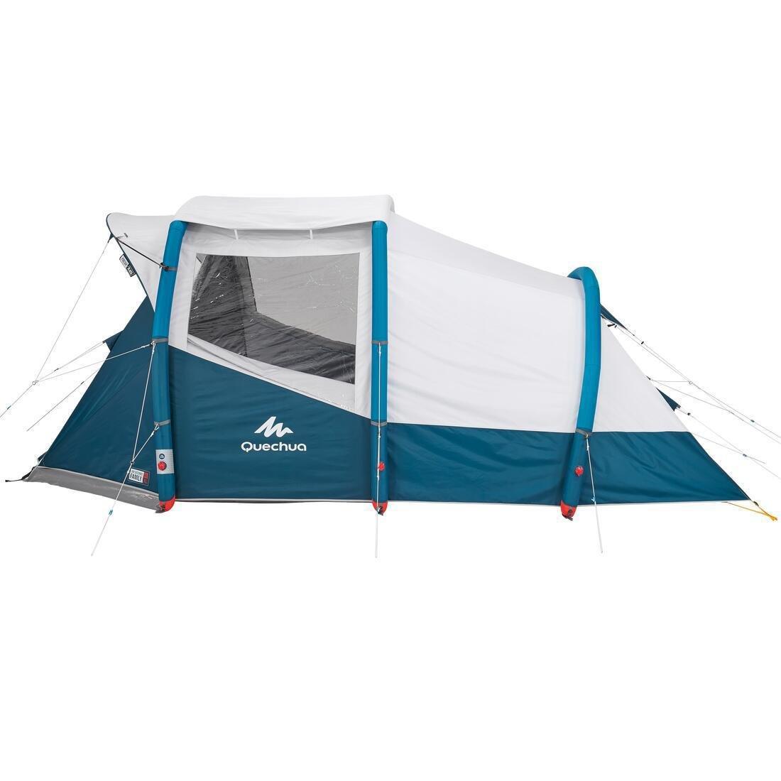 4 Person 1 Bedroom Camping Tent Fresh, Beige, No Color, large image number 0