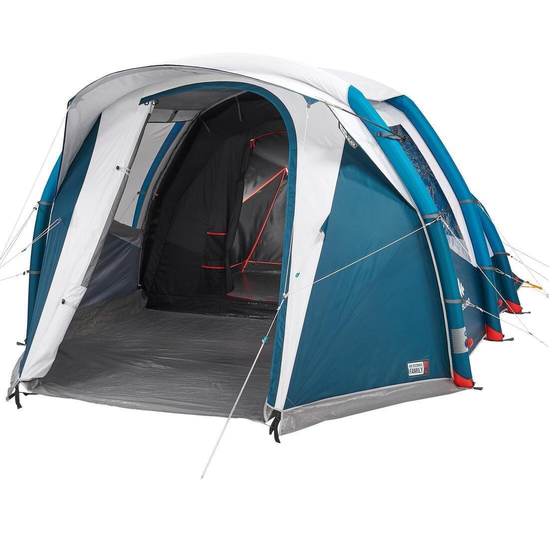4 Person 1 Bedroom Camping Tent Fresh, Beige, No Color, large image number 2