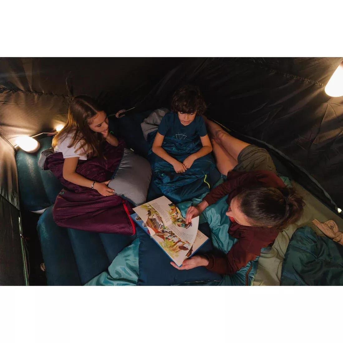 Inflatable Camping Mattress - Air Comfort 70 Cm 1 Person, Navy, No Color, large image number 1