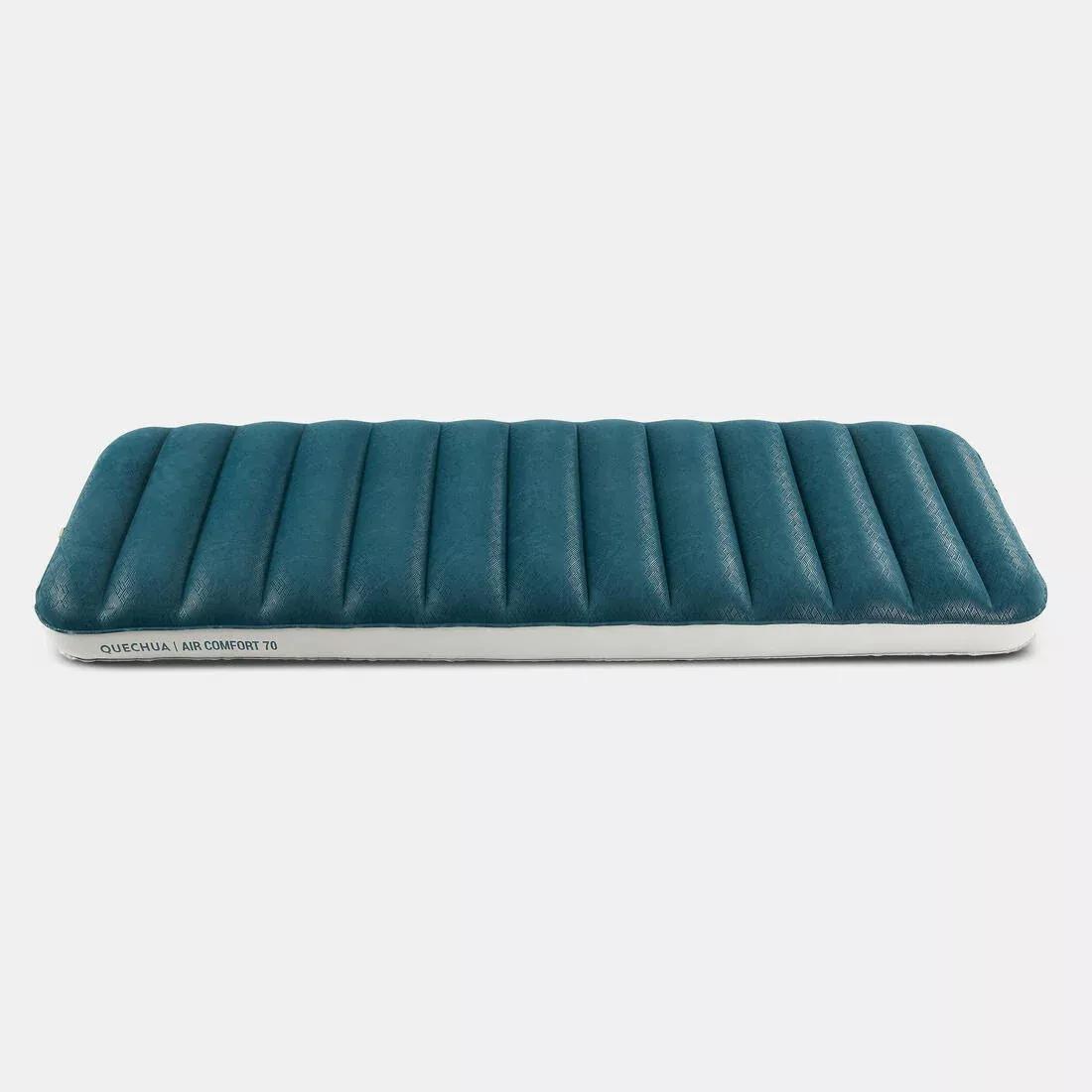 Inflatable Camping Mattress - Air Comfort 70 Cm 1 Person, Navy, No Color, large image number 5