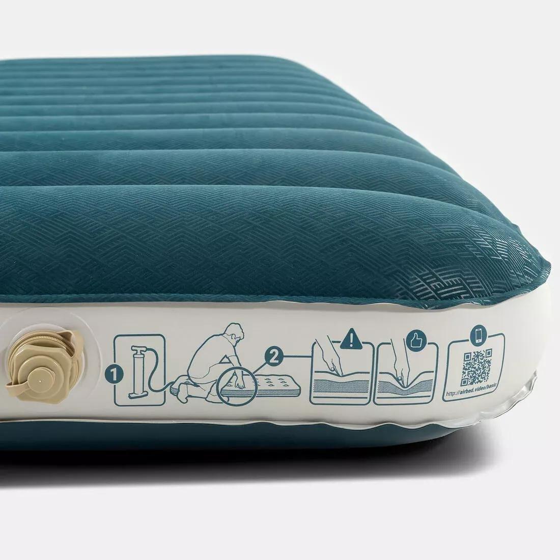 Inflatable Camping Mattress - Air Comfort 70 Cm 1 Person, Navy, No Color, large image number 7