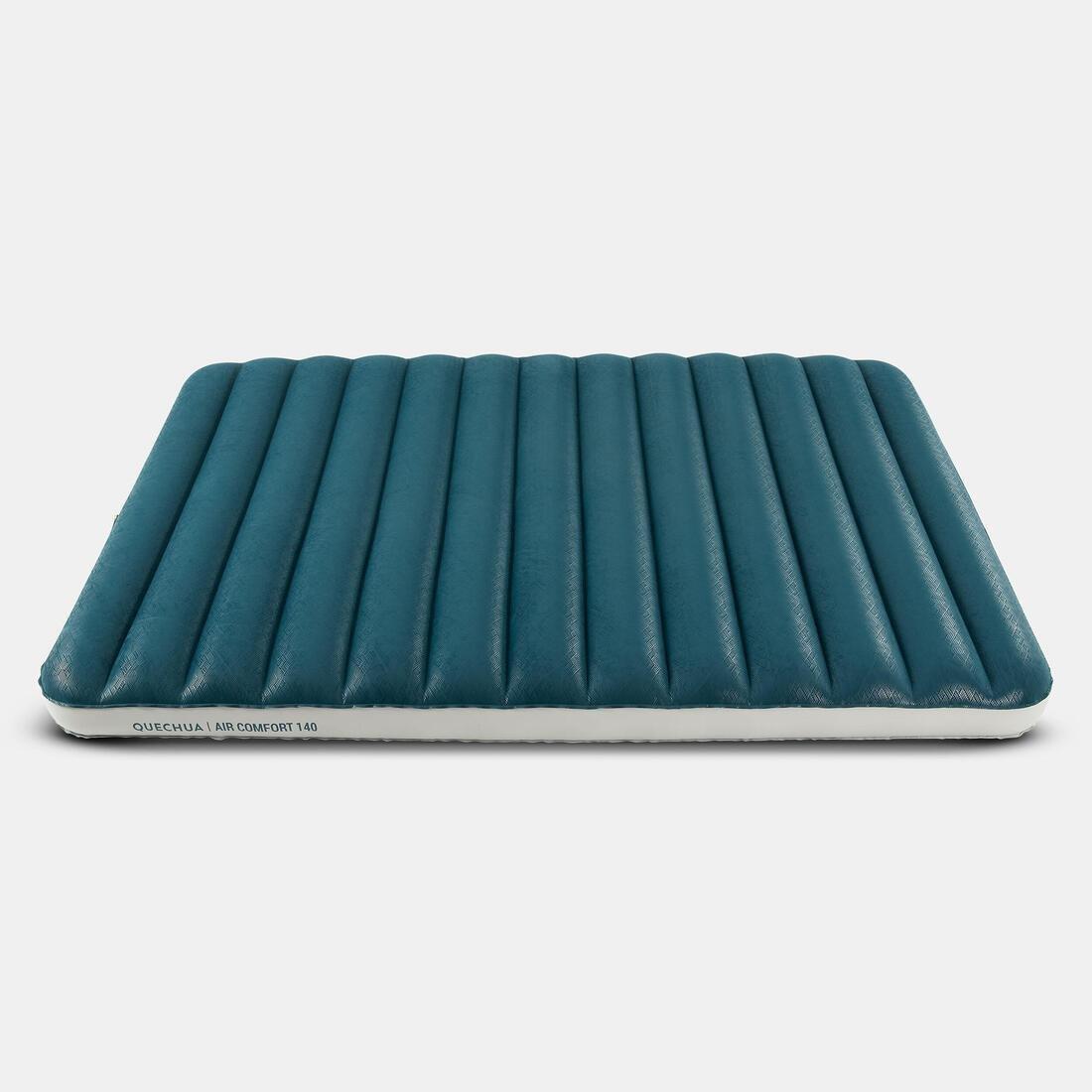 Inflatable Camping Mattress Air Comfort 2 People, Green, No Color, large image number 3