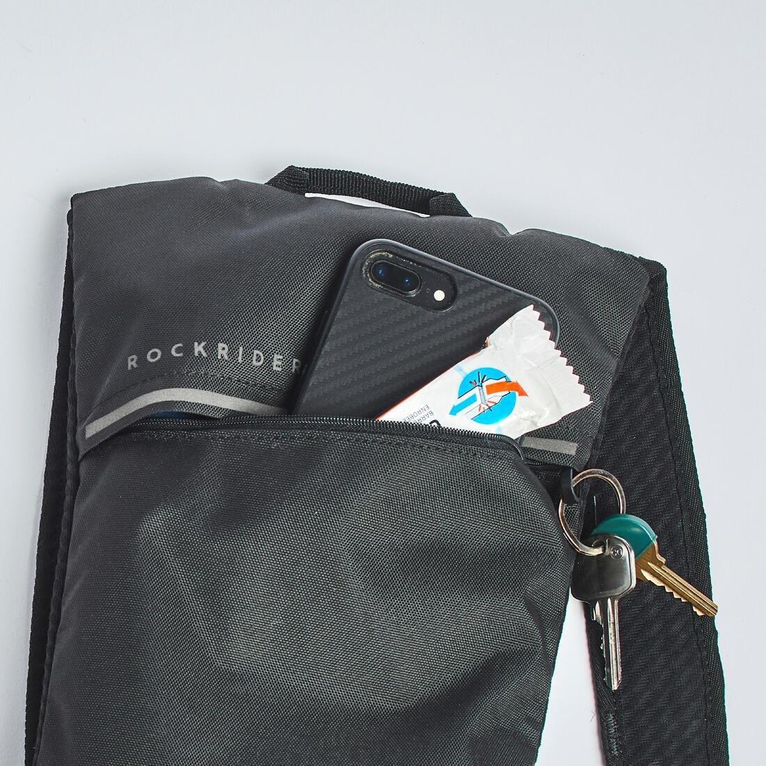 Mountain Bike Hydration Backpack Explore Water, Black, No Color, large image number 4