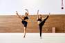 DOMYOS - Kids Girls Gym Glittery Waistband Leggings Seamless 580 ,Black