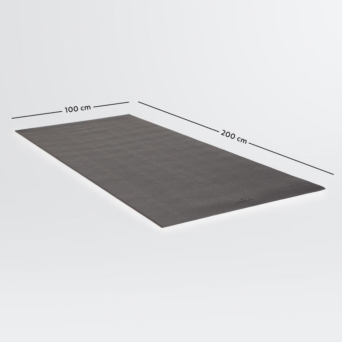 Protective Floor Mat For Fitness Material , Black, No Color, large image number 0